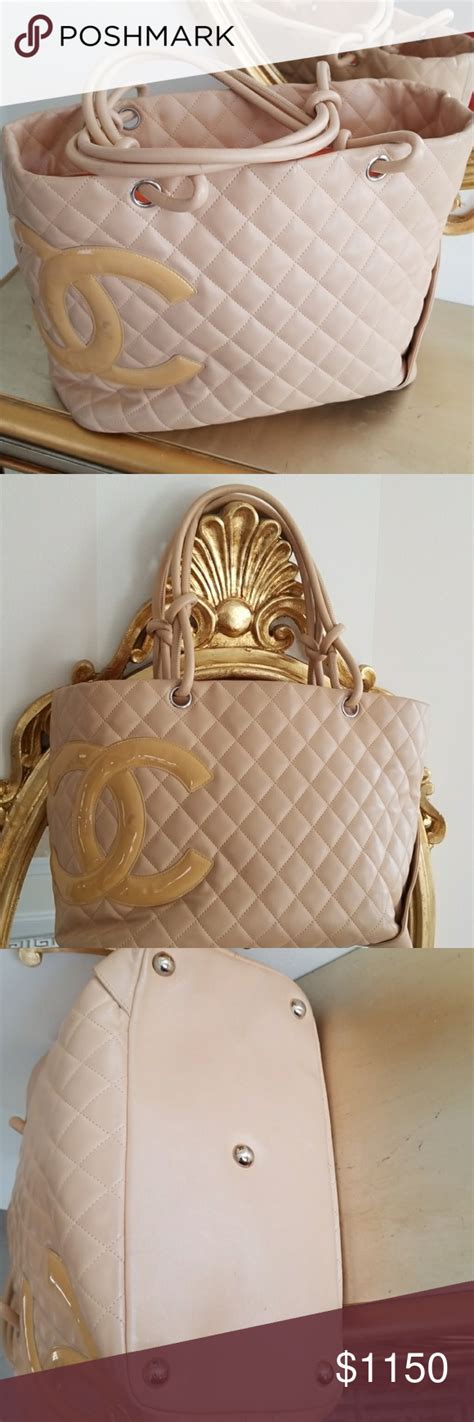 chanel handbag no 7244764 whitr and black|How to Tell an Authentic Chanel Cambon Bag .